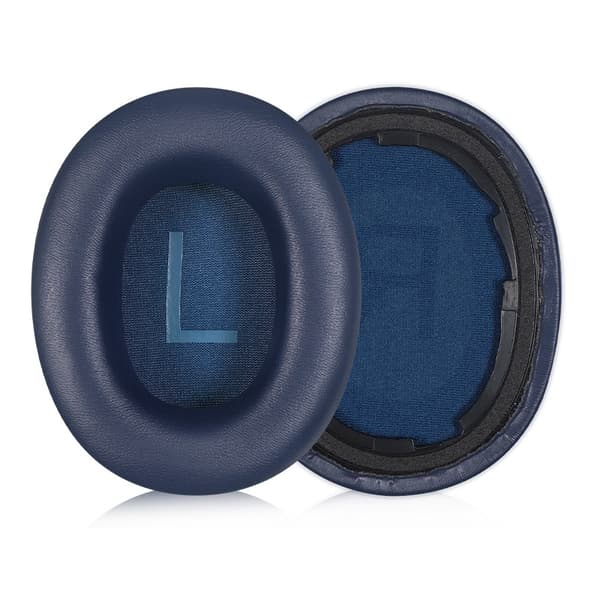 INF Protein Leather Øreputer for QCY H3-serien - 2-pakning Blå