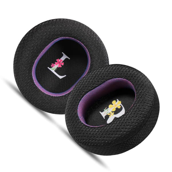 INF Pustende Mesh Svarte Lilla Øreputer for Dyson Zone