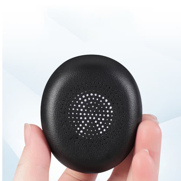 INF Sort Protein Læder Ørepuder til Jabra Evolve2 30 SE
