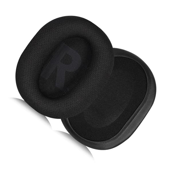 INF Svarte øreputer i nettingstoff for Logitech G PRO X (par)