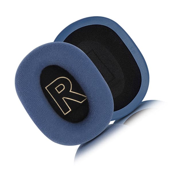 INF Blå Velvet Øreputetrekk for Logitech G PRO X (Par)