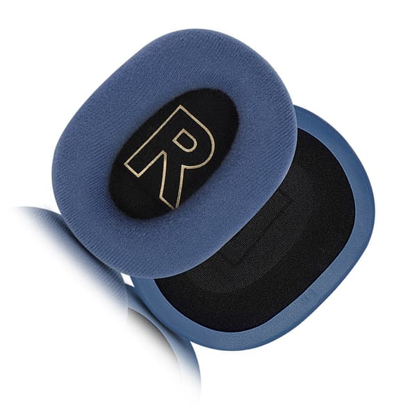 INF Blå Velvet Øreputetrekk for Logitech G PRO X (Par)