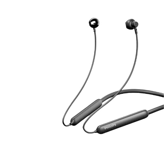 2025 Nya Philips TAN1020 Bluetooth-hörlurar, Semi-in-ear, Nackband, Exklusivt brusreduceringsalternativ för sport