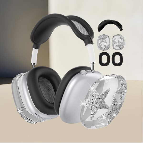 INF AirPods Max Beskyttelsesetui - Diamantstjernedesign Sort