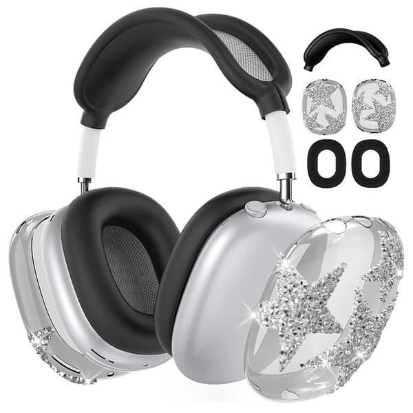INF AirPods Max Beskyttelsesetui - Diamantstjernedesign Sort