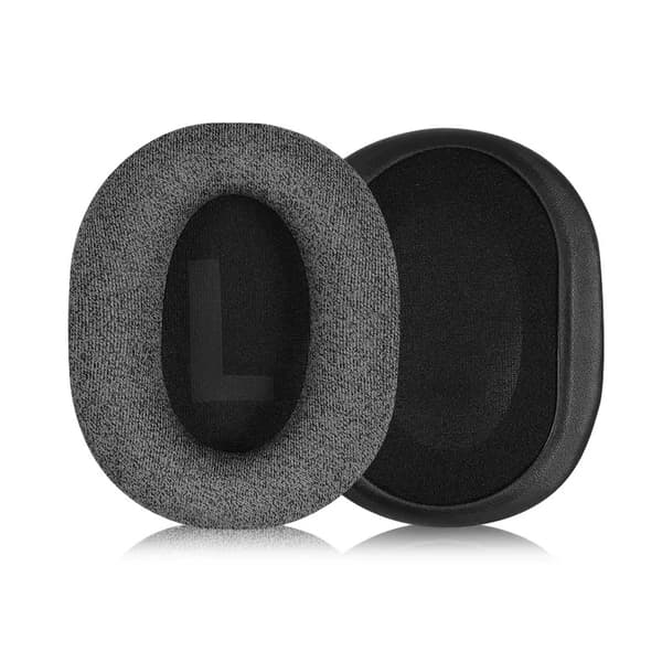 INF Bomullsøreputer for Logitech G Pro X - Svart (2 stk)