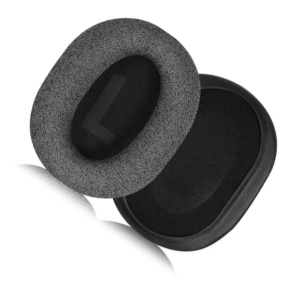 INF Bomullsøreputer for Logitech G Pro X - Svart (2 stk)