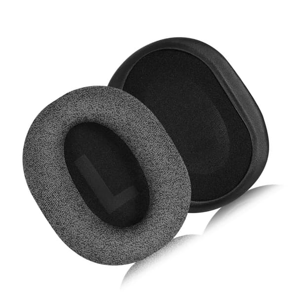 INF Bomullsøreputer for Logitech G Pro X - Svart (2 stk)