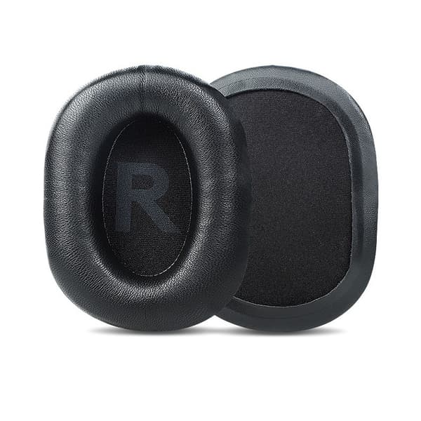 INF Premium-lampinnahkakorvapehmusteet Logitech G PRO X -kuulokkeille – musta (pari)