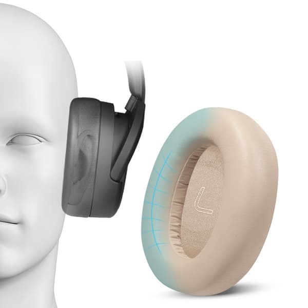 INF Champagne Gold Protein Leather Earpads til Edifier W860NB Pro