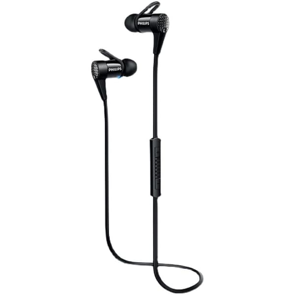 Philips TAT1209 svarta trådlösa Bluetooth-hörlurar in-ear, enkla och snygga för att njuta av gratis musik