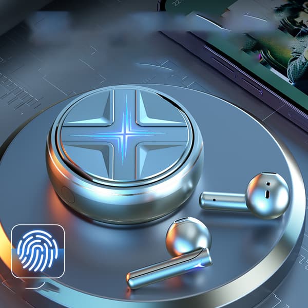 INF SP31 Metalliset Bluetooth-kuulokkeet: Mukaansatempaava Ääni Hopea