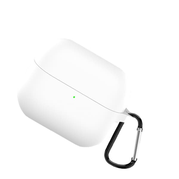 INF Silikonikotelo Samsung Galaxy Buds 3/3 Pro -kuulokkeille Valkoinen