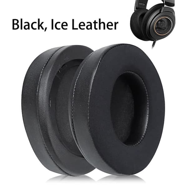 Gel Ice Black 1 stk Til Philips SHP9500 ørepuder SHP9500 ørepuder Hovedbøjle Ørepuder Ørepuder Ørepuder Reservedele