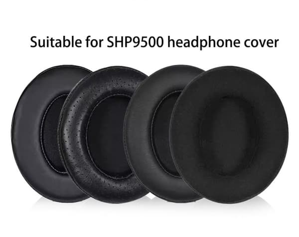 Gel Ice Black 1 stk Til Philips SHP9500 ørepuder SHP9500 ørepuder Hovedbøjle Ørepuder Ørepuder Ørepuder Reservedele