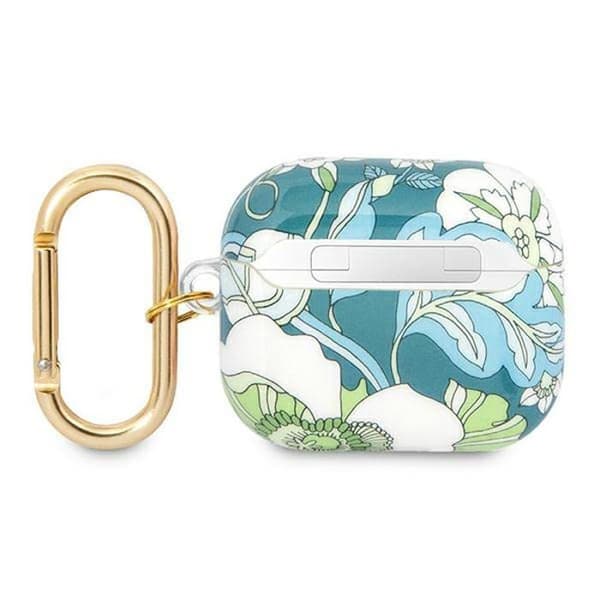 Guess Flower Strap Airpods 3 fodral (grön)