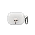 Miniatyrbild 1 av 3: Fodral till Airpods Pro Glitter Chic i högkvalitativ TPU Karl Lagerfeld Silver