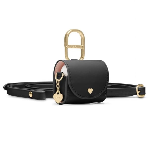 Fodral för AirPods 4 - Spigen Cyrill Mini Bag - Svart