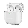 Miniatyrbild 4 av 4: Siliconhölje för AirPods 4 med stötbeständighet och LED-indikator Decoded Transparent
