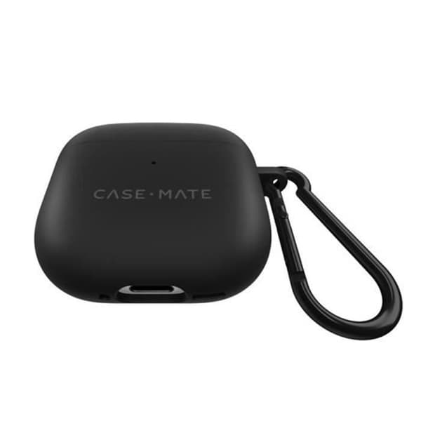 Coque för AirPods 4 Tough med Anti-repande Karbinhake CASE MATE Svart