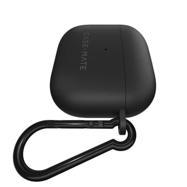 Coque för AirPods 4 Tough med Anti-repande Karbinhake CASE MATE Svart
