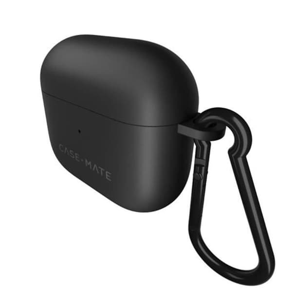 Coque för AirPods 4 Tough med Anti-repande Karbinhake CASE MATE Svart