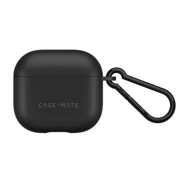Coque för AirPods 4 Tough med Anti-repande Karbinhake CASE MATE Svart