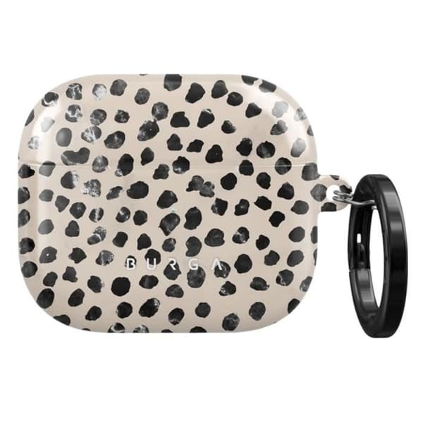 Coque för AirPods Pro 3 Anti-repor Modell Almond Latte Burga Beige