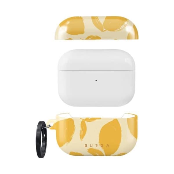 Fodral till AirPods Pro 2 Anti-Scratch Model Lemon Tart Burga Yellow
