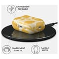 Miniatyrbild 4 av 4: Fodral till AirPods Pro 2 Anti-Scratch Model Lemon Tart Burga Yellow