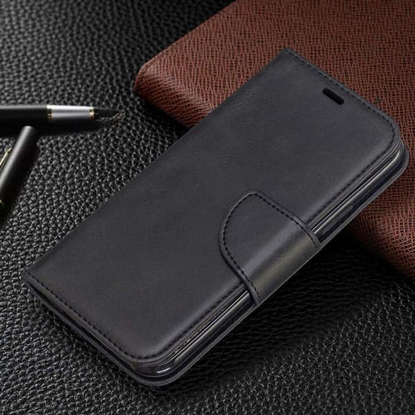 Topnew - 31065 - NewTop HQ Skyddande sidokåpa med magnetisk flip för Samsung Galaxy A20E