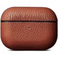 Miniatyrbild 2 av 4: Läderfodral - Woolnut - AirPods Pro - Cognac Brun - Fullnarv - Lätt