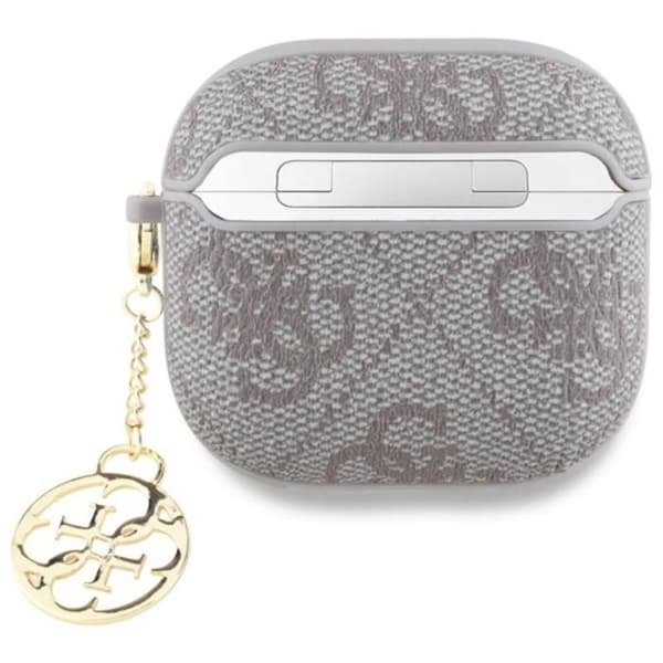 Étui för Apple AirPods 4 - Guess 4G Charm Collection (GUA4G4GSMP) - Rosa