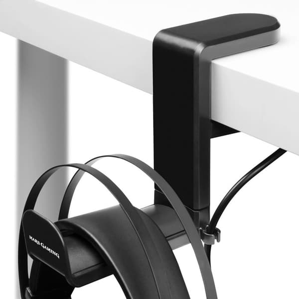 Support för Gamingheadset Mars Gaming MHH 360 ABS Svart