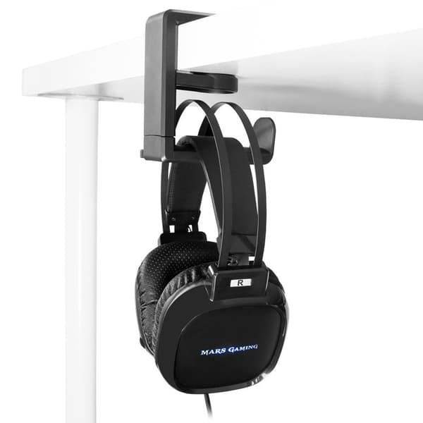 Support för Gamingheadset Mars Gaming MHH 360 ABS Svart
