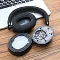 Miniatyrbilde 5 av 6: INF Svarte øreputer for JBL E65BTNC hodetelefoner - Sett med 2