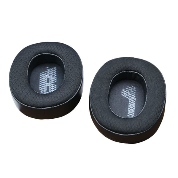 INF Premium Svarta Läder- och Mesh-öronkuddar för JBL LIVE500BTNC