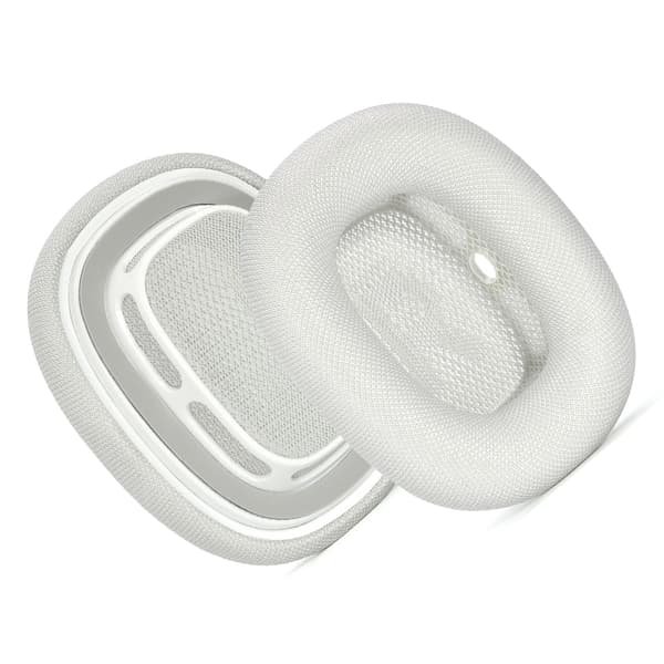 INF Øreputer for AirPods Max - Apple Fabric & Silicone Sølv