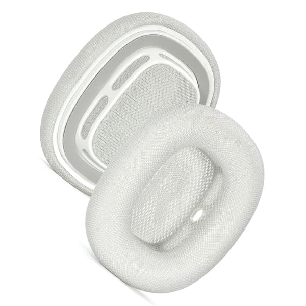 INF Øreputer for AirPods Max - Apple Fabric & Silicone Sølv