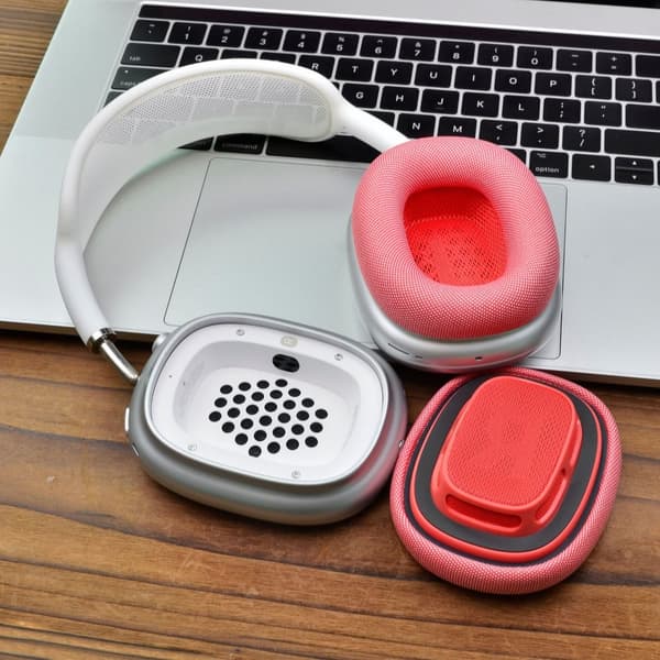 INF Øreputer for AirPods Max - Apple Fabric & Silicone Rosa