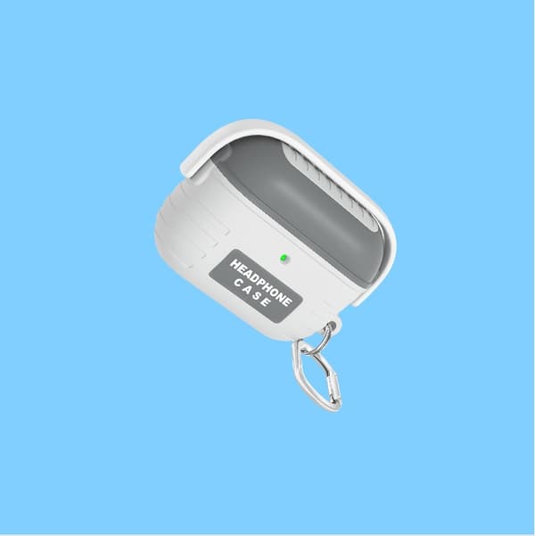 INF Skyddande silikonfodral för Apple AirPods 3 Ljusgrå