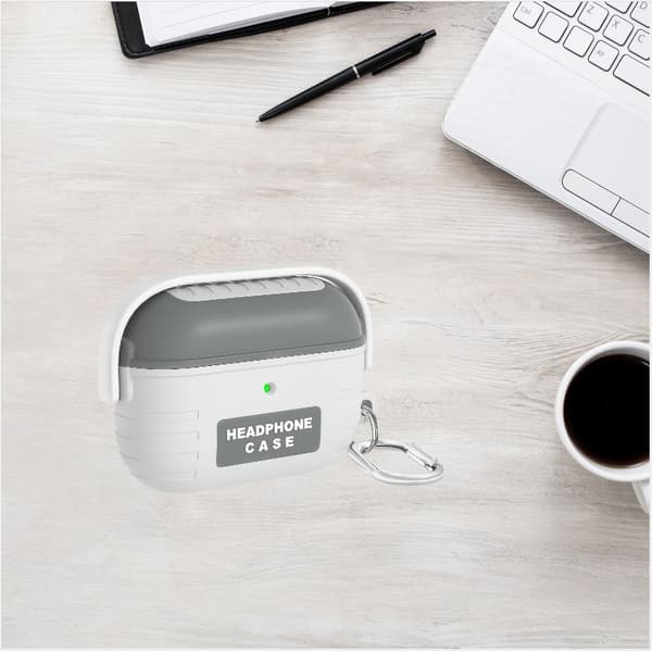 INF Skyddande silikonfodral för Apple AirPods 3 Ljusgrå