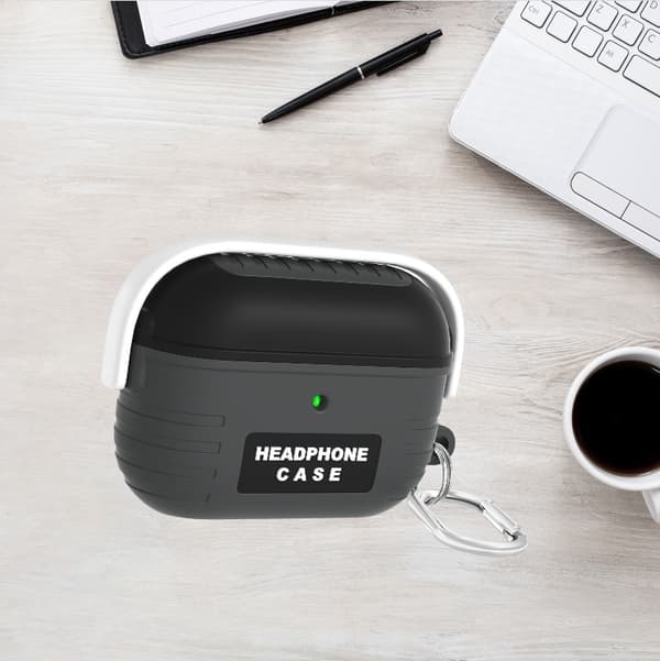 INF Silikondeksel for Airpods Pro 2 Mørk grå