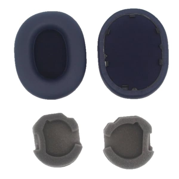 INF Premium marineblå øreputer for Sony WH-1000XM5 - 2-pakning
