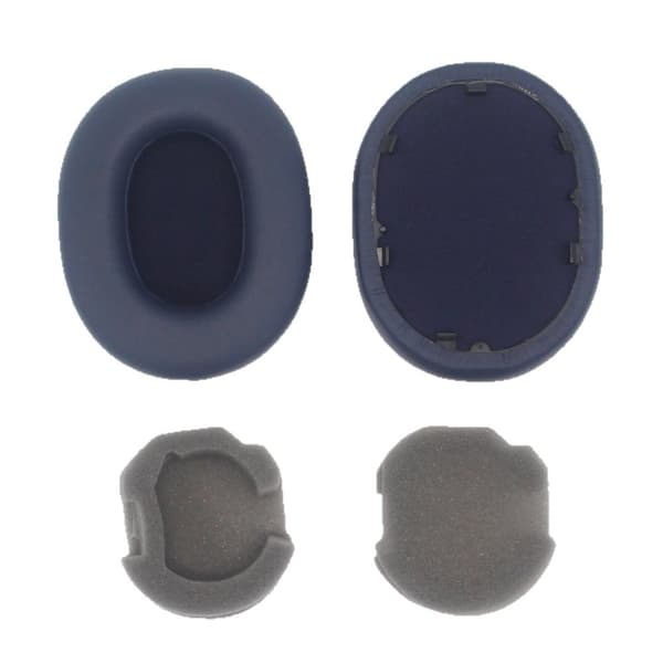 INF Premium marineblå øreputer for Sony WH-1000XM5 - 2-pakning