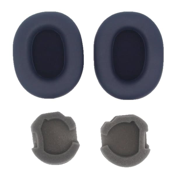 INF Premium marineblå øreputer for Sony WH-1000XM5 - 2-pakning
