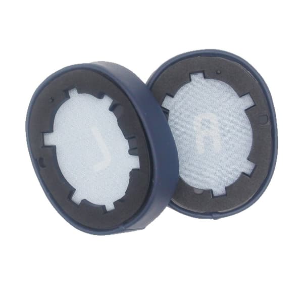INF Gel-øreputer for JBL T700/T750 hodetelefoner - 2 pakning Blå