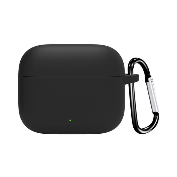 INF Silikonebeskyttelsesetui til OPPO Enco Air4i-øretelefoner Sort