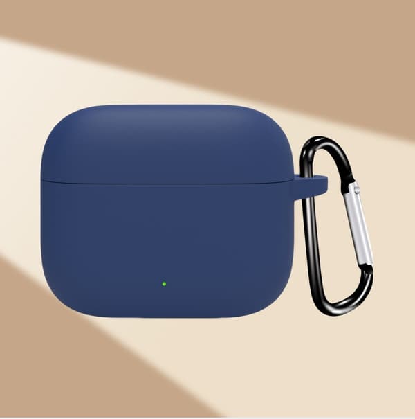 INF Silikonbeskyttelsesetui for OPPO Enco Air4i-øretelefoner Blå