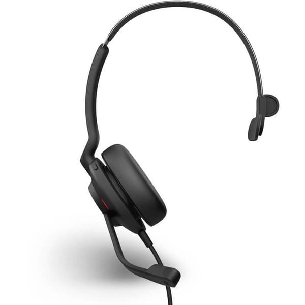 Jabra Evolve2 30 SE telefon Hörlurar över örat med sladd Mono svart Mikrofon med brusreducering, Nois